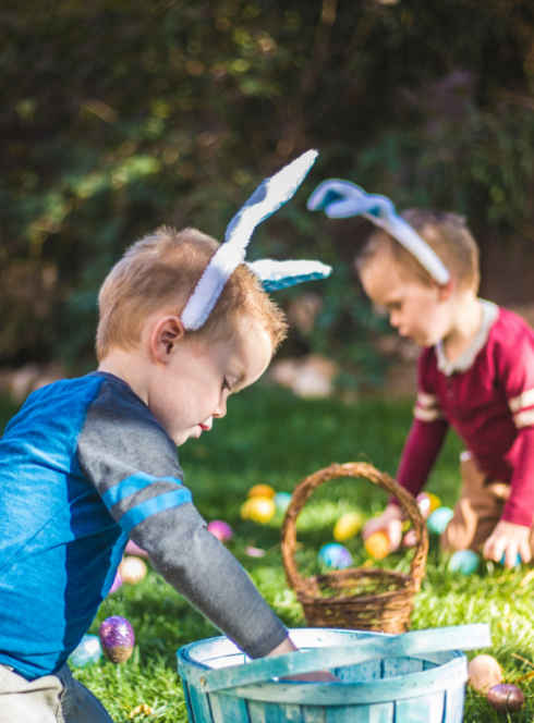 Chasse à l’œuf au château de Voltaire
