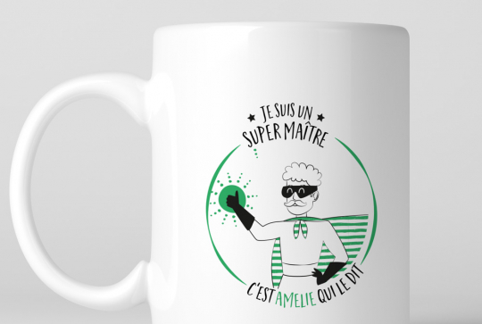 Tasse maître d'école