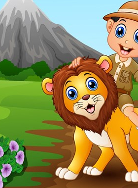 Gabriel et le roi des animaux