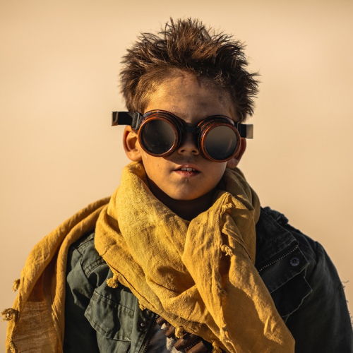 Clermont-Geek Convention : Un petit garçon déguisé en steampunk