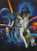 Star Wars IV - Un nouvel espoir : affiche