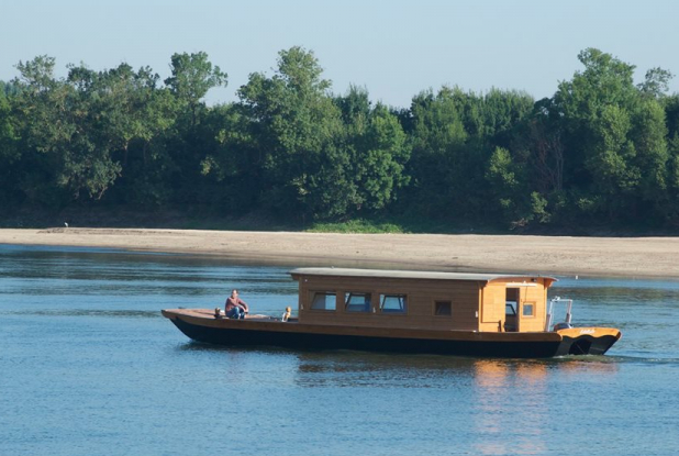 Libellule, la toue de Nantes : croisière