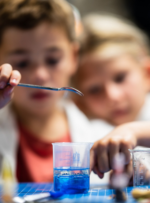 Cap sciences : atelier enfants