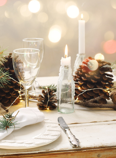 Une décoration aux couleurs de Noël