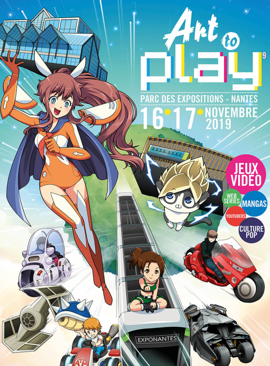 Salon Art to Play 2019 - Affiche