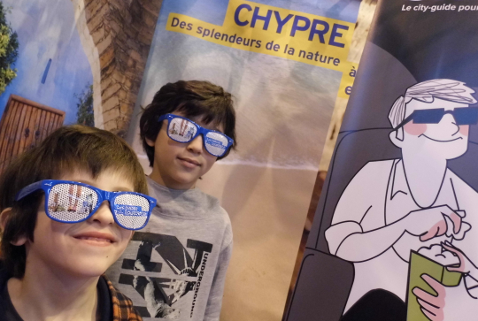 Photo famille Citizenkid - Salon mondial du Tourisme