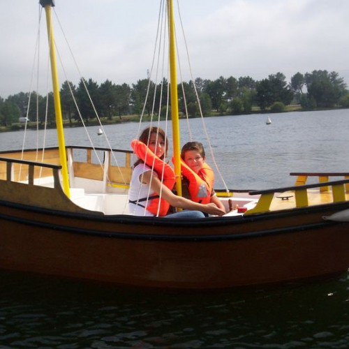 Mini-Port Pirate au Lac de la Magdeleine à Gujan-Mestras