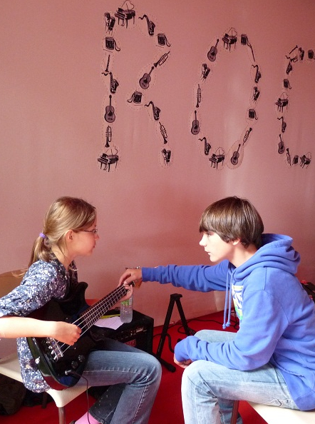 Mini Rock en Seine 2011 - Guitare