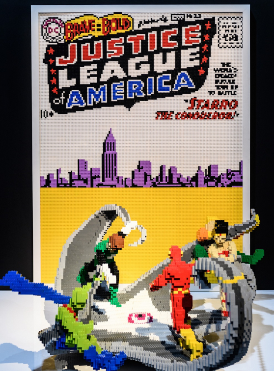 The Art of the Brick : DC super heroes - Justice League
