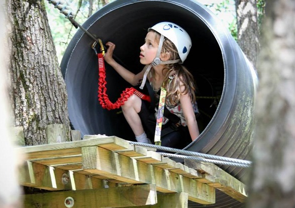 No Limit Aventure Nemours - Tunnel accrobranche
