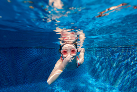 Piscine Toulouse-Lautrec : enfant