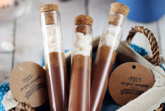 Recettes : des cadeaux comestibles à offrir pour Noël - chocolat chaud