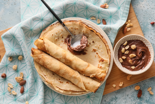 Recette crêpes léopard