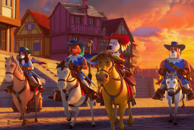 D'Artagnan et les 3 mousquetaires : les 4 ensemble