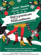 Noël 2017 à Grand Pas dans les Pentes Piétonnes