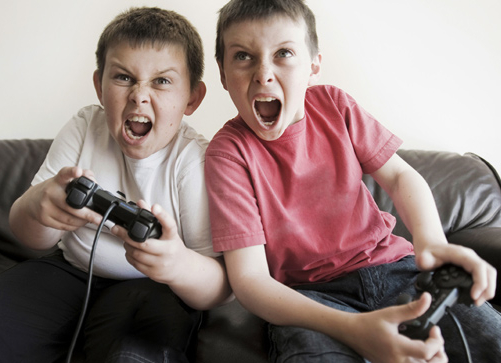 Un tournoi de jeux vidéos