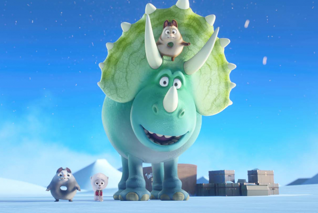 Les Bouchetrous : dinosaure