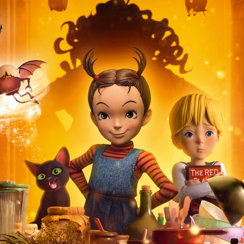 Aya et la sorcière : affiche