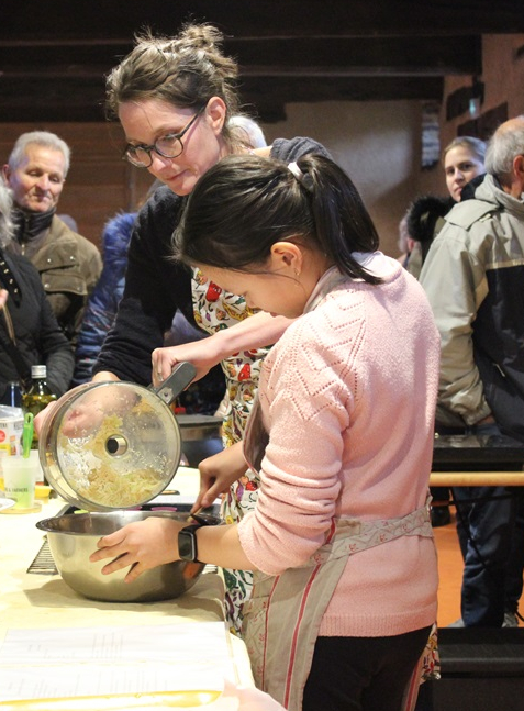 Cidre au pressoir : cuisine