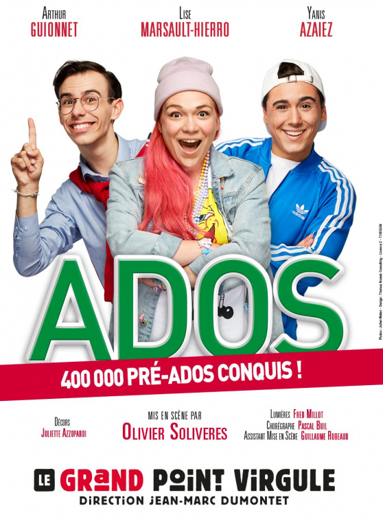 Ados - Olivier Solivérès : affiche 2020