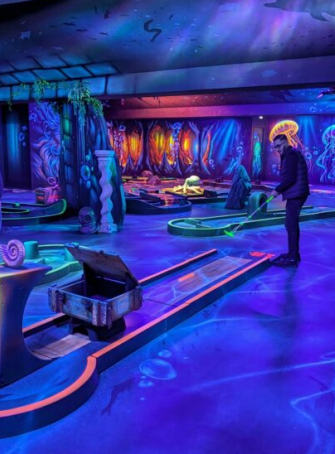 Océan 12 : nouveau mini-golf indoor à Paris