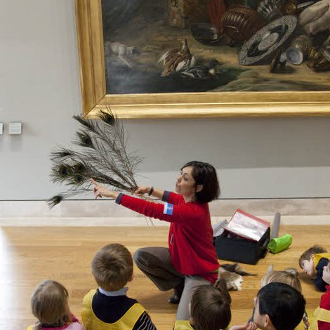 Atelier enfant au louvre : Poils et plumes