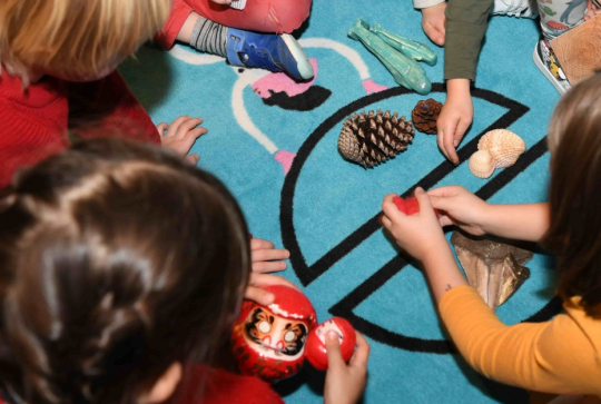 Atelier de M Touchatou au Musée des Confluences