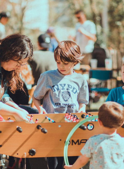 Le TLM : enfant baby-foot
