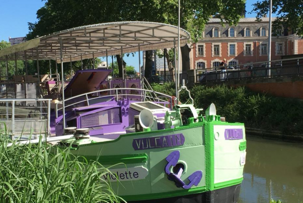 Maison de la Violette : péniche