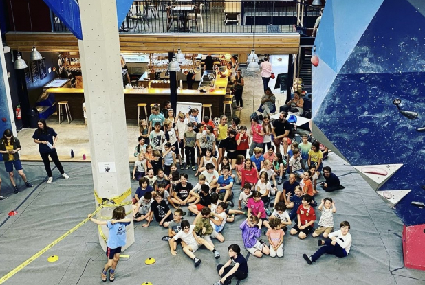 Block'Out Lille : le groupe des enfants d'un stage