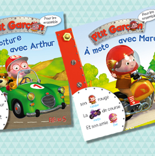 Slider Pour lire ensemble Ptit Garçon
