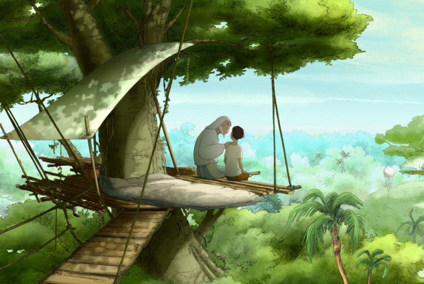 Le Voyage du Prince : cabane dans les bois