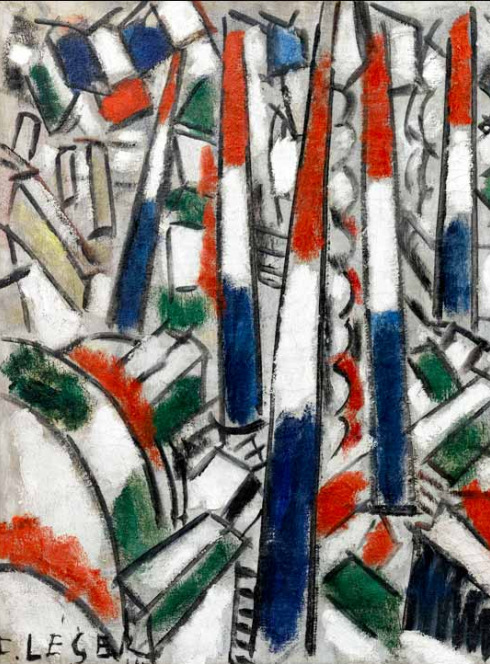 Tableau cubiste Fernand Léger et la grande guerre