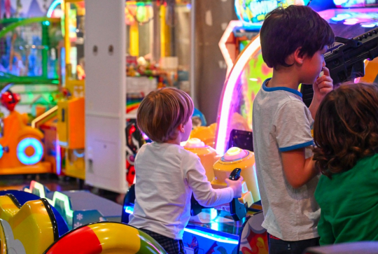 Crazy Park : jeux d'arcade enfant