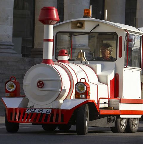 Petit train touristique de Nantes