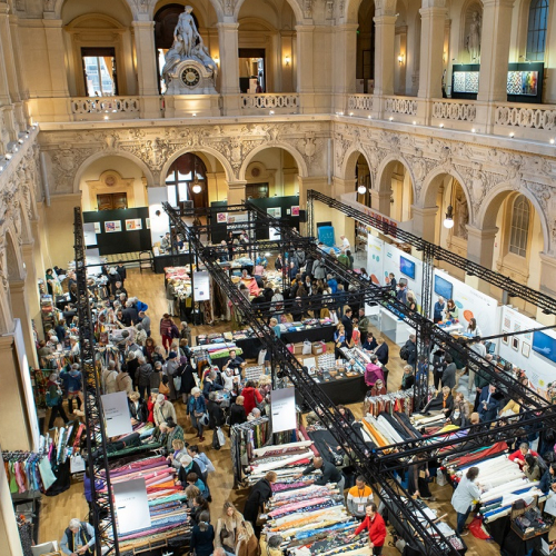 Silk in Lyon : Des exposants dans un sublime bâtiment