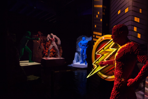 The Art of the Brick : DC super heroes - Flash éclair