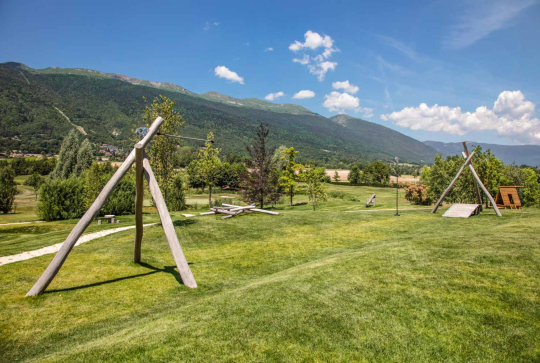 Tyrolienne pour enfant