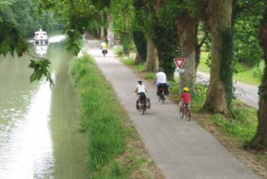 Voie verte Canal Garonne : vélo en famille