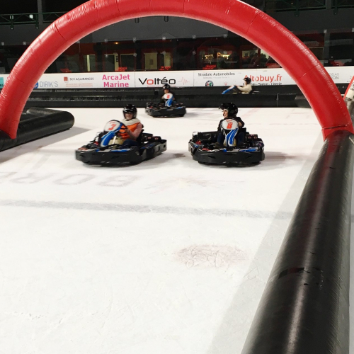 Patinoire Bordeaux Mériadeck : kart sur glace