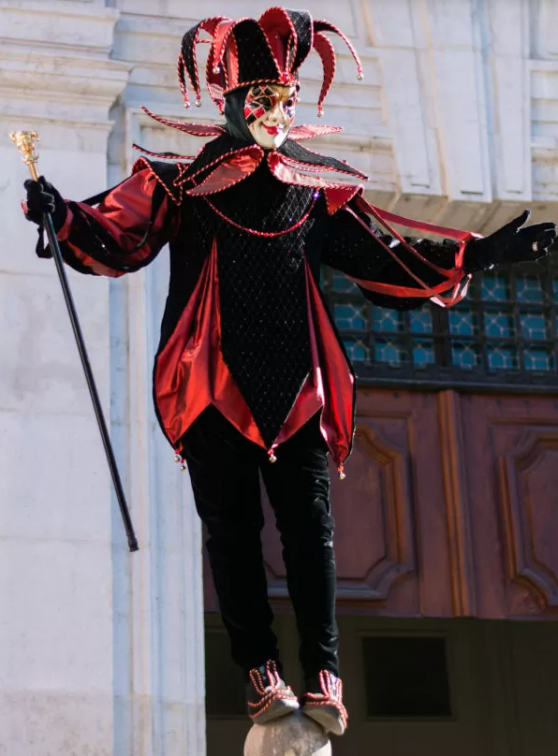 Carnaval vénitien d'Annecy - le Fou
