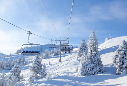 Télésiège sur le domaine de Villard de Lans