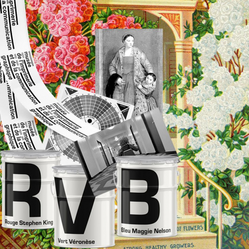 Affiche expo RVB musée de l'imprimerie Lyon