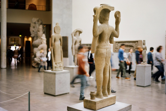 Musée national des arts asiatiques  – Guimet, la cour khmère