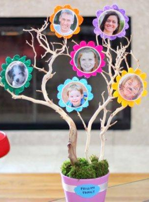 Un vrai arbre généalogique