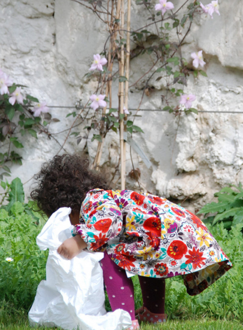 Enfants au jardin au Musée de Montmartre