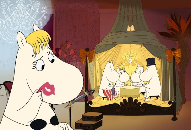 Moomins sur la riviera