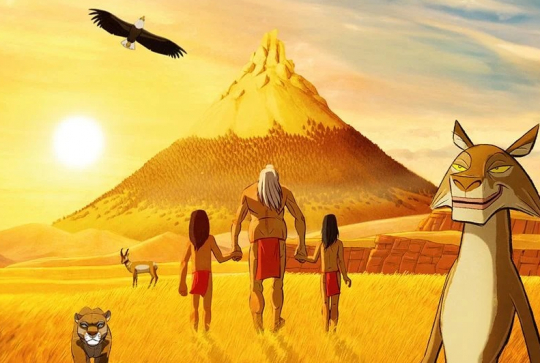 Les 4 âmes du coyote : affiche