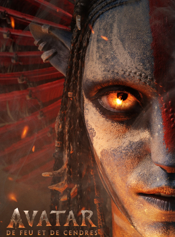 Avatar : de feu et de cendres - affiche teaser