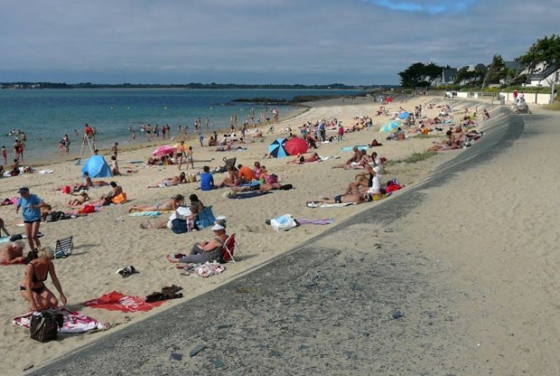 Plage de Sorlock en famille